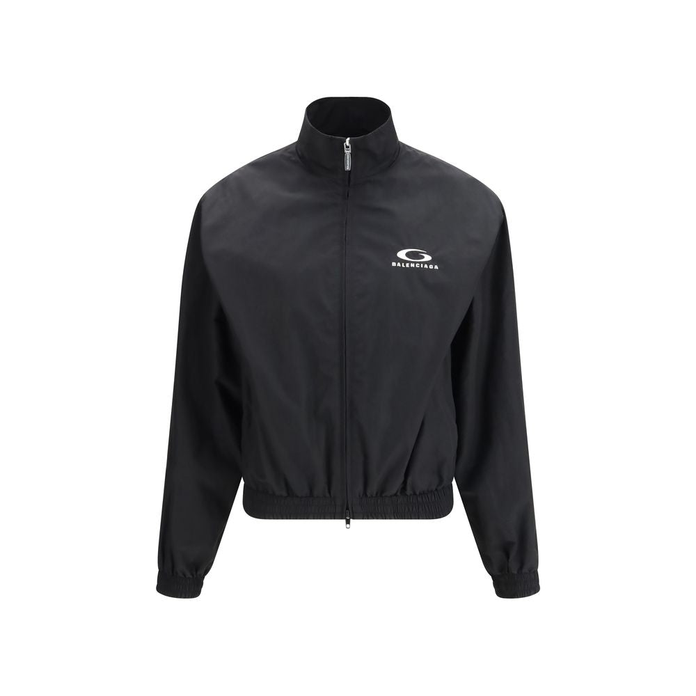 Balenciaga Black Cotton Sweatshirt