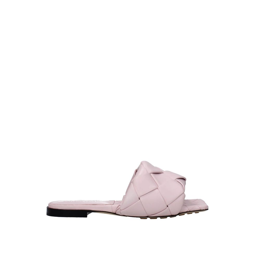 Bottega Veneta Multicolor Calfskin Flat Sandals
