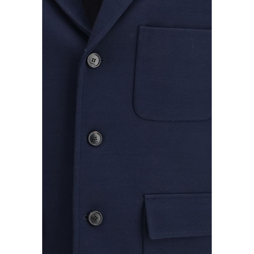 Gucci Blue Cotton Clothing