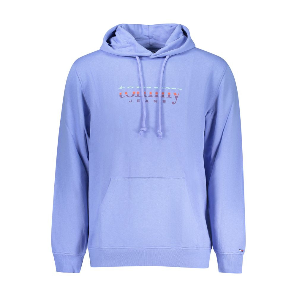Tommy Hilfiger Azzurro Cotton Men's Sweatshirt