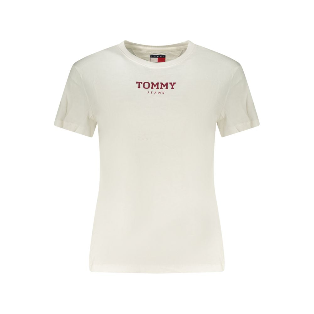 Tommy Hilfiger Bianco Cotton Women T-Shirt