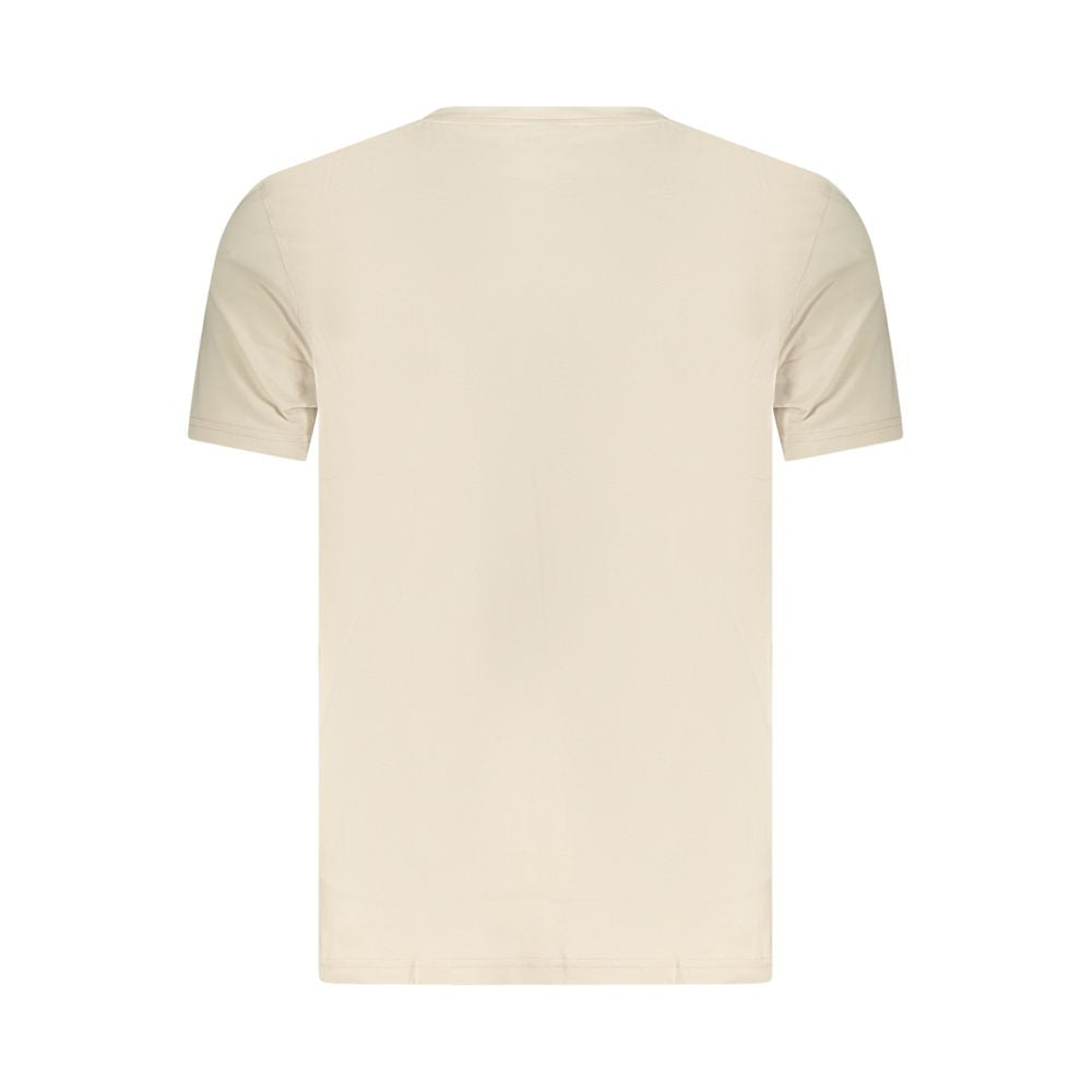 Hugo Boss Beige Cotton Men's T-Shirt