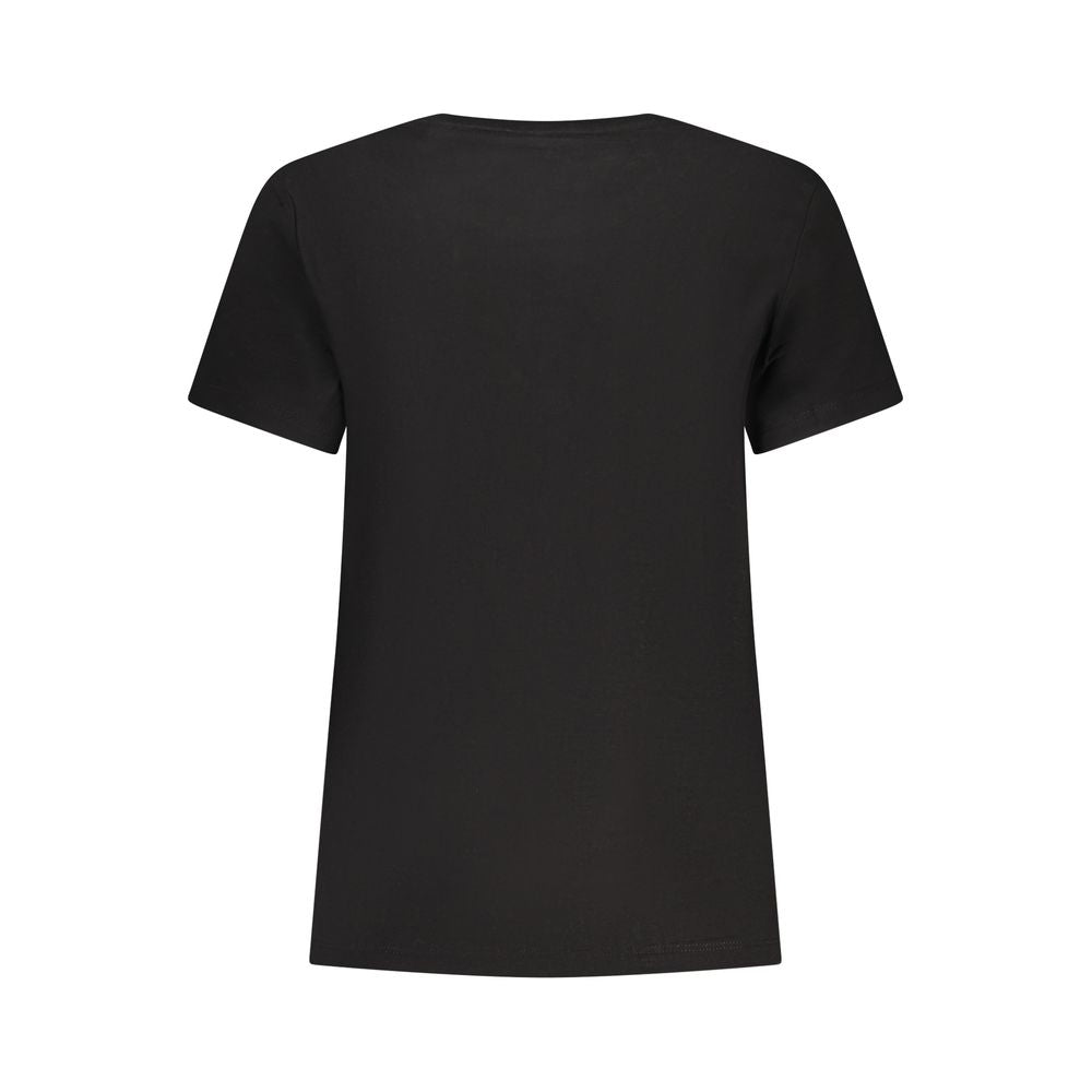 Guess Jeans Black Cotton Women's T-Shirt