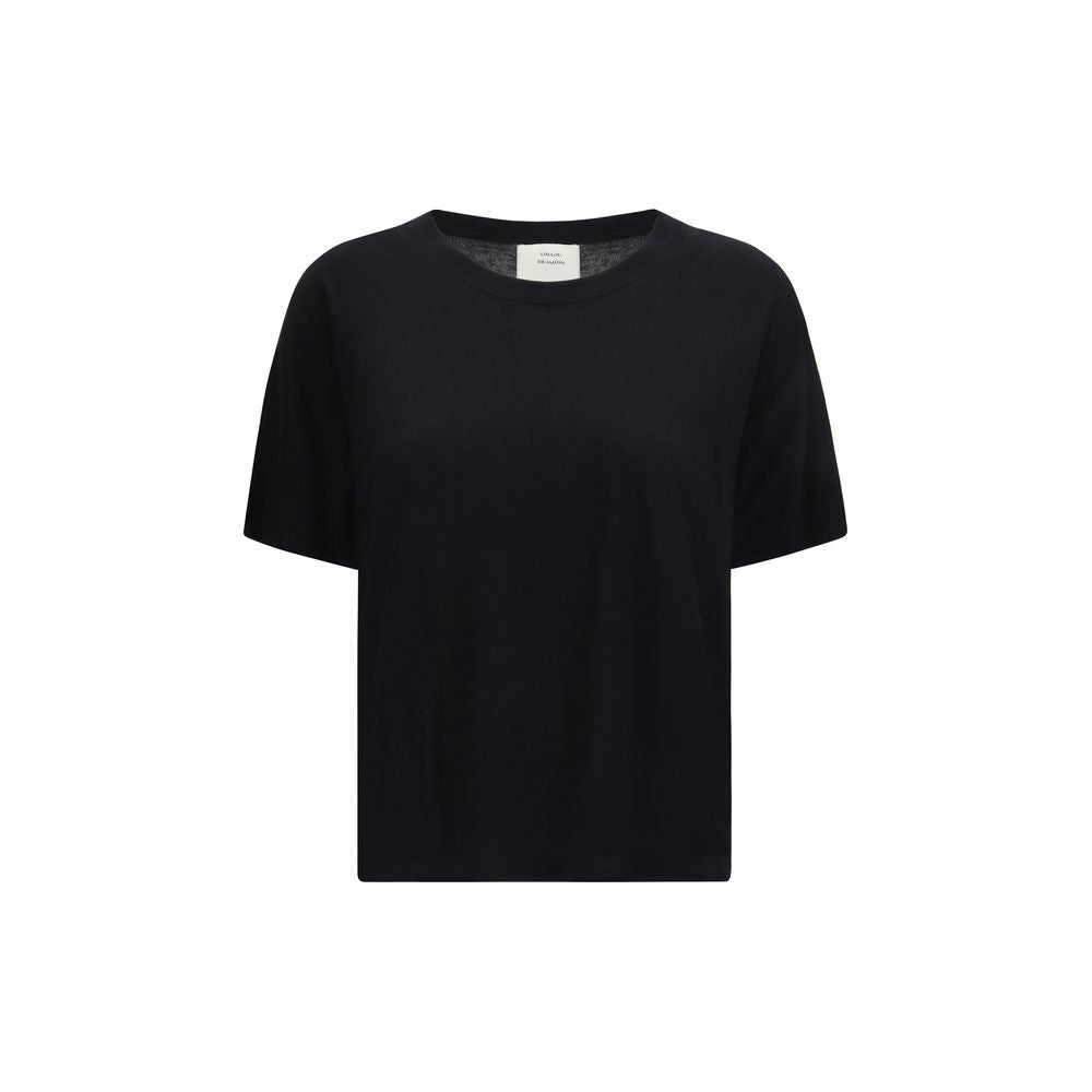 Loulou De Saison Black Cotton T-Shirt