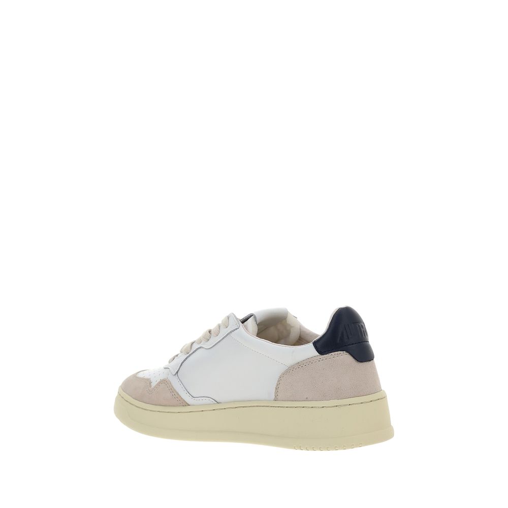 Autry White Rubber Low Top Sneakers