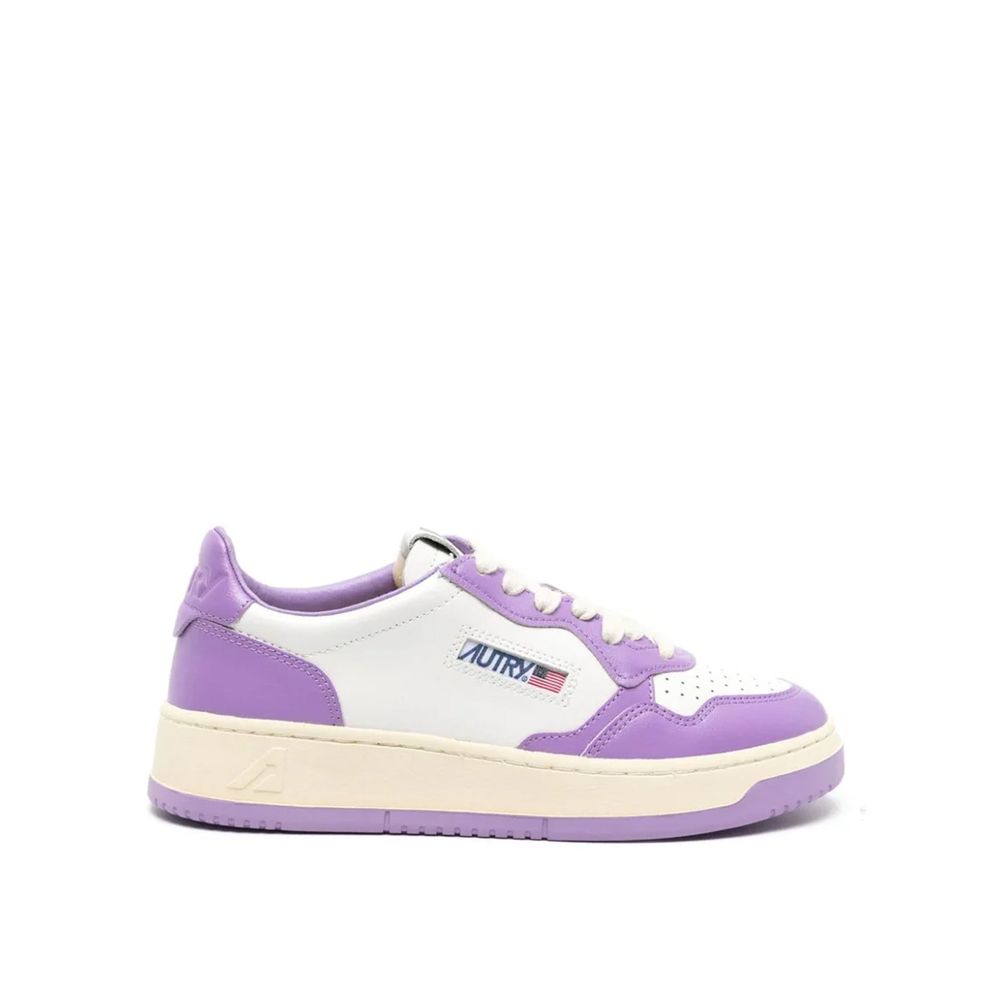Autry Multicolor Leather Low Top Sneakers