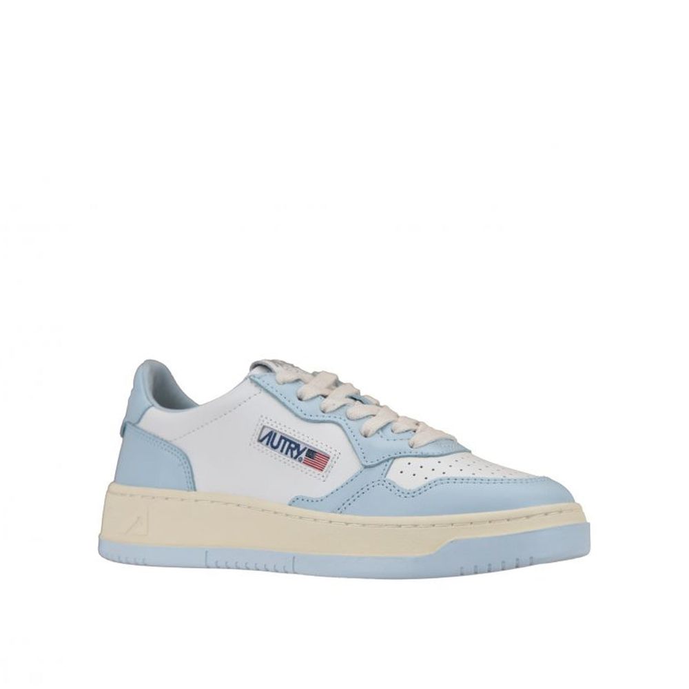 Autry Blue Leather Sneakers
