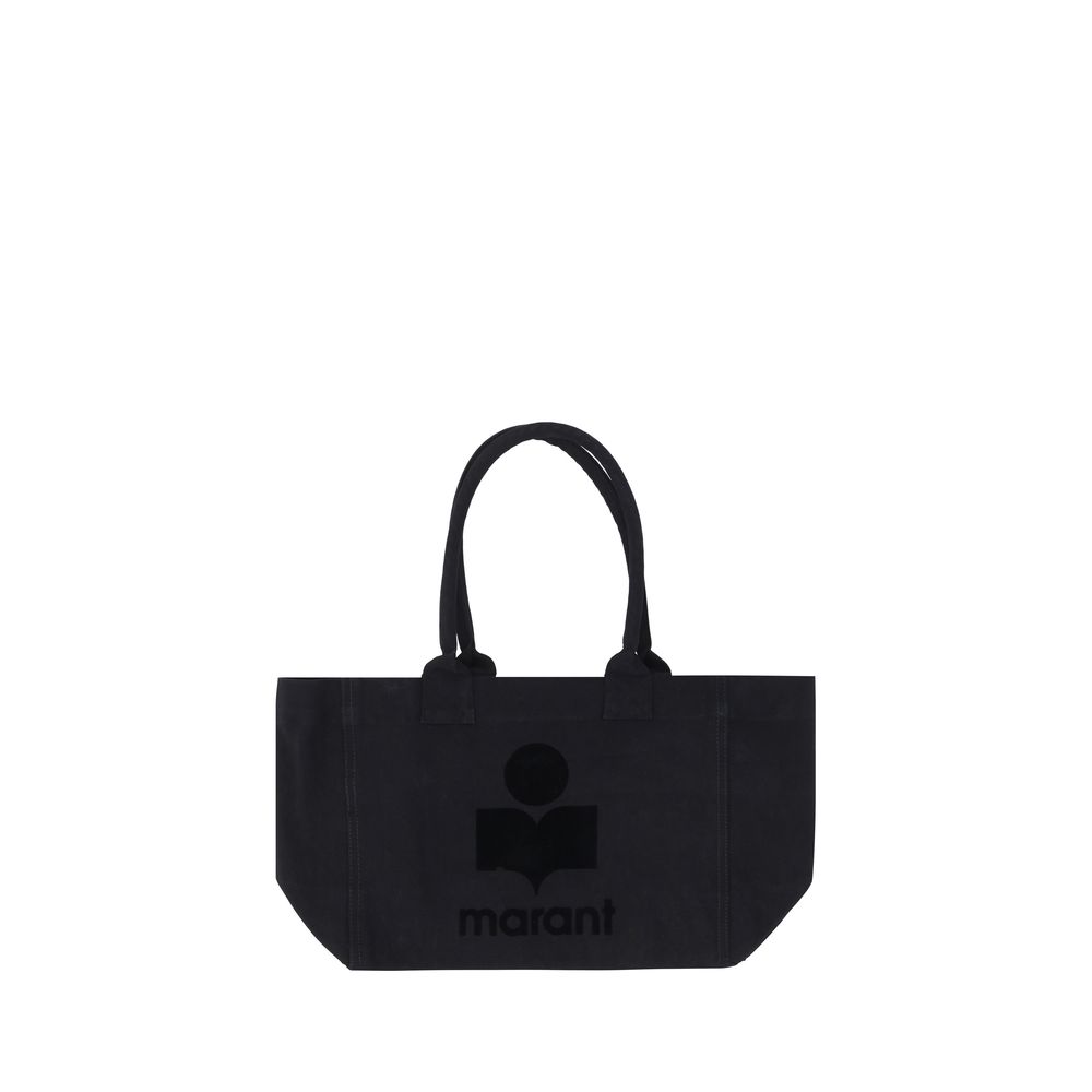 Isabel Marant Black Cotton Shoulder Bag