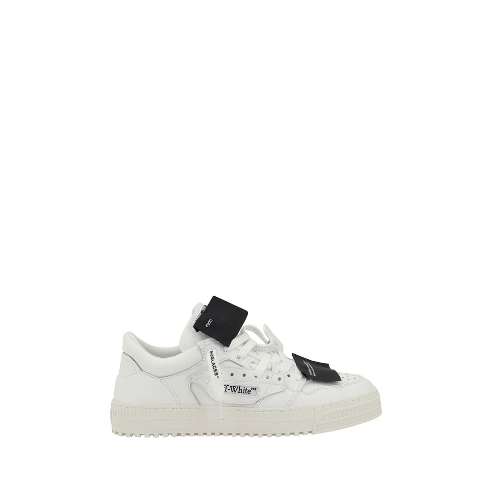 Off-White Black Rubber Low Top Sneakers