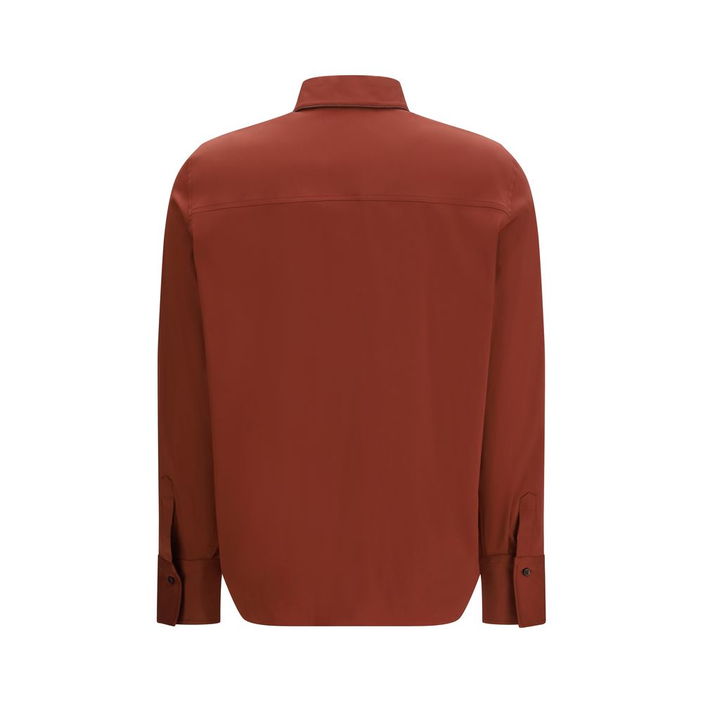 Brunello Cucinelli Multicolor Cotton Dress Shirt