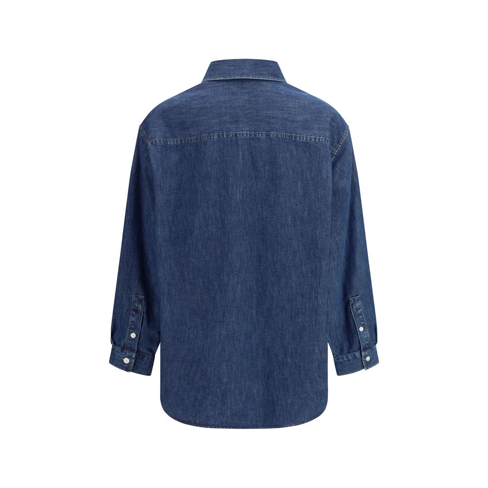 Valentino Blue Denim Shirt