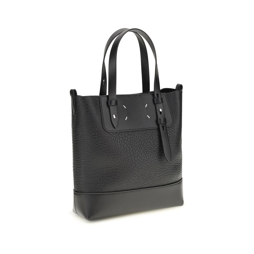 Margiela Black Calf Leather Bos Taurus Shoulder Bag