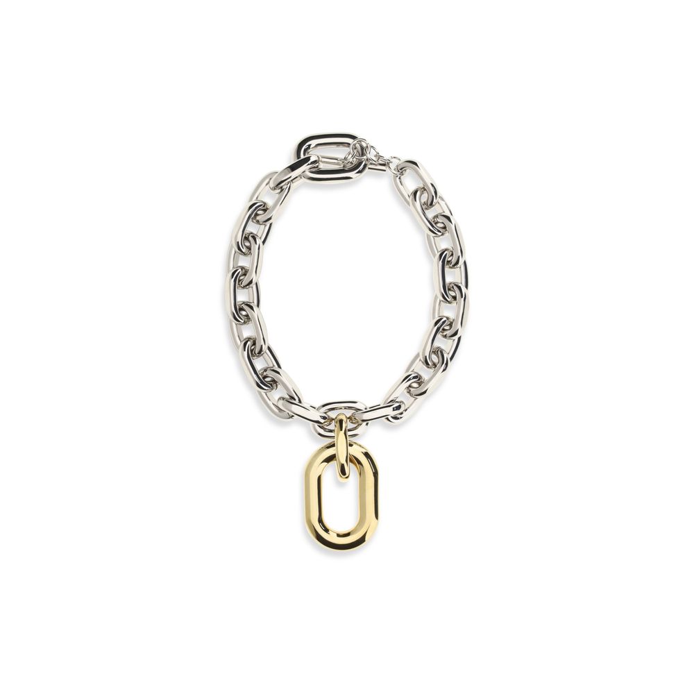 Rabanne Silver Metal Necklace