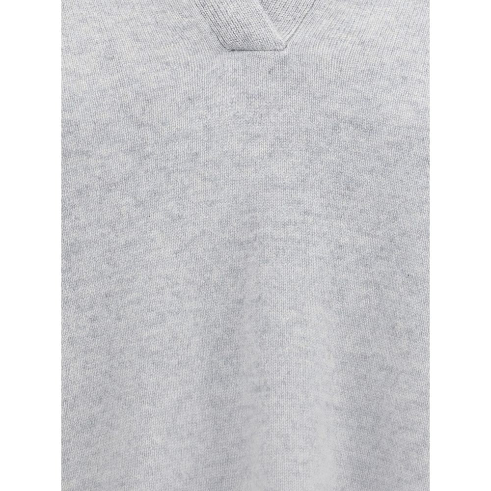 Lisa Yang Gray Cashmere Sweater