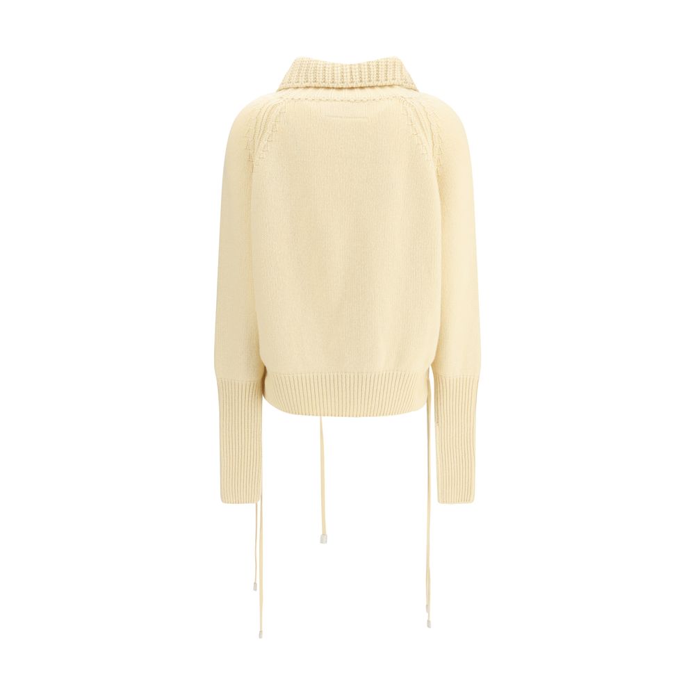 Ermanno Scervino Beige Cashmere Sweater