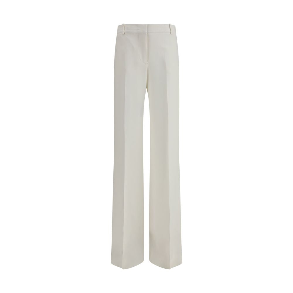 Ermanno Scervino White Viscose Casual Pants