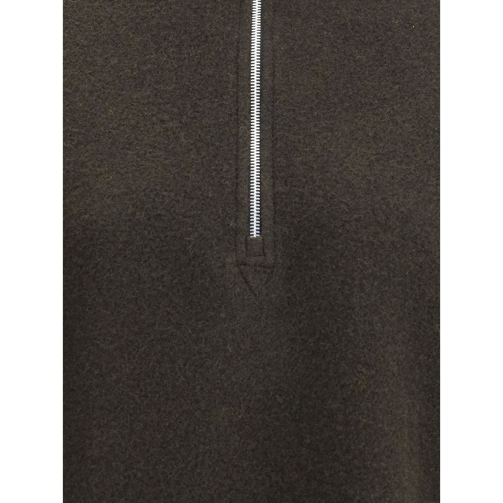 RIER Bicolor Wool Polo Shirt