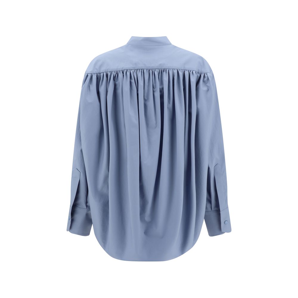 SA SU PHI Blue Cotton Shirt