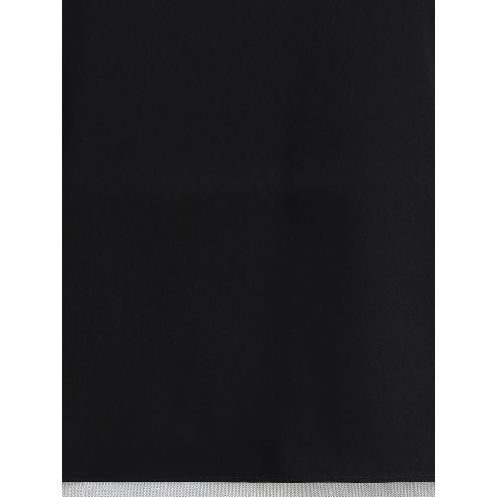 SA SU PHI Black Silk Top