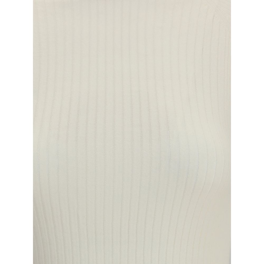 SA SU PHI Beige Cashmere Top