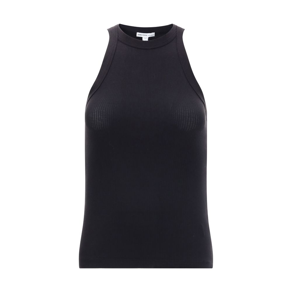 James Perse Black Cotton Top