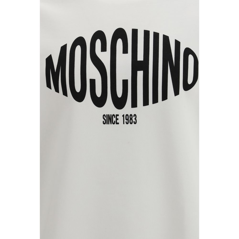 Moschino White Cotton Sweatshirt