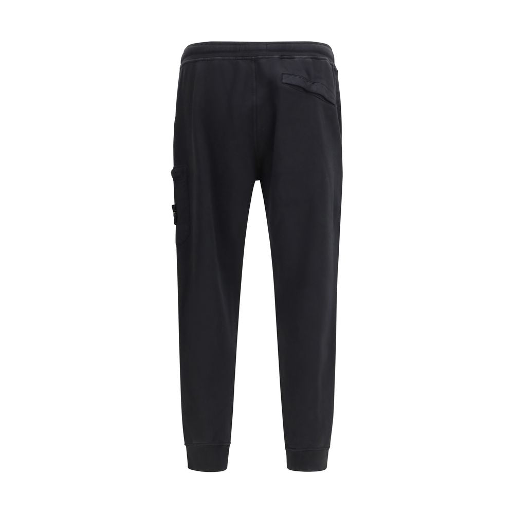 Stone Island Black Cotton Sweatshirt