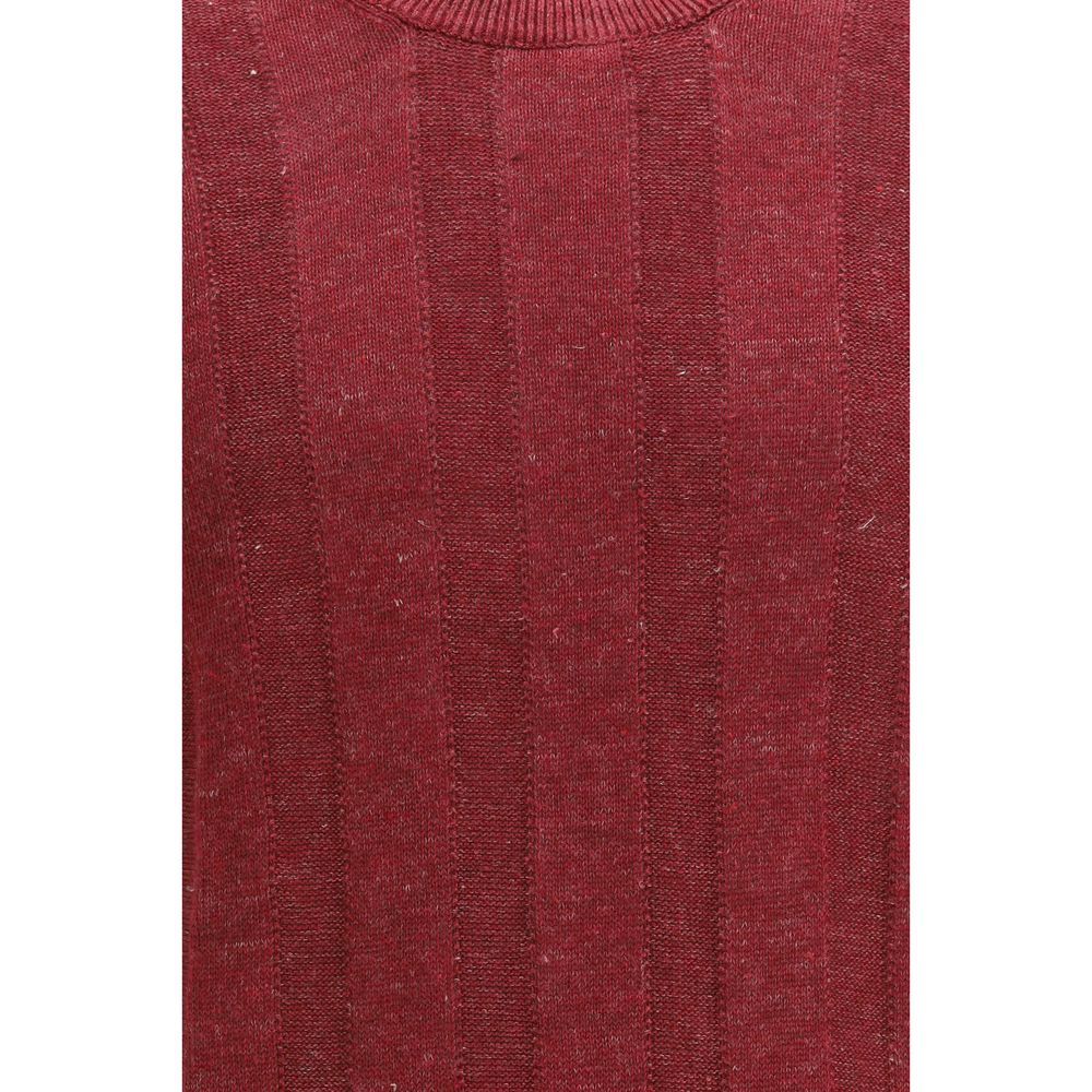 Brunello Cucinelli Multicolor Linen Shortsleeve Shirt