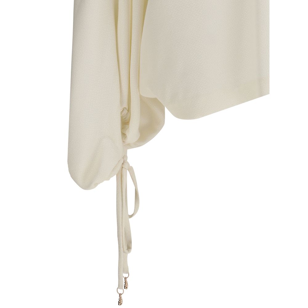 Gabriela Hearst Beige Wool Top