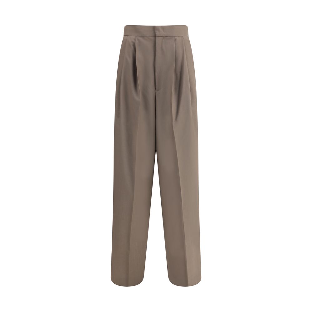 SA SU PHI Gray Wool Dress Pants
