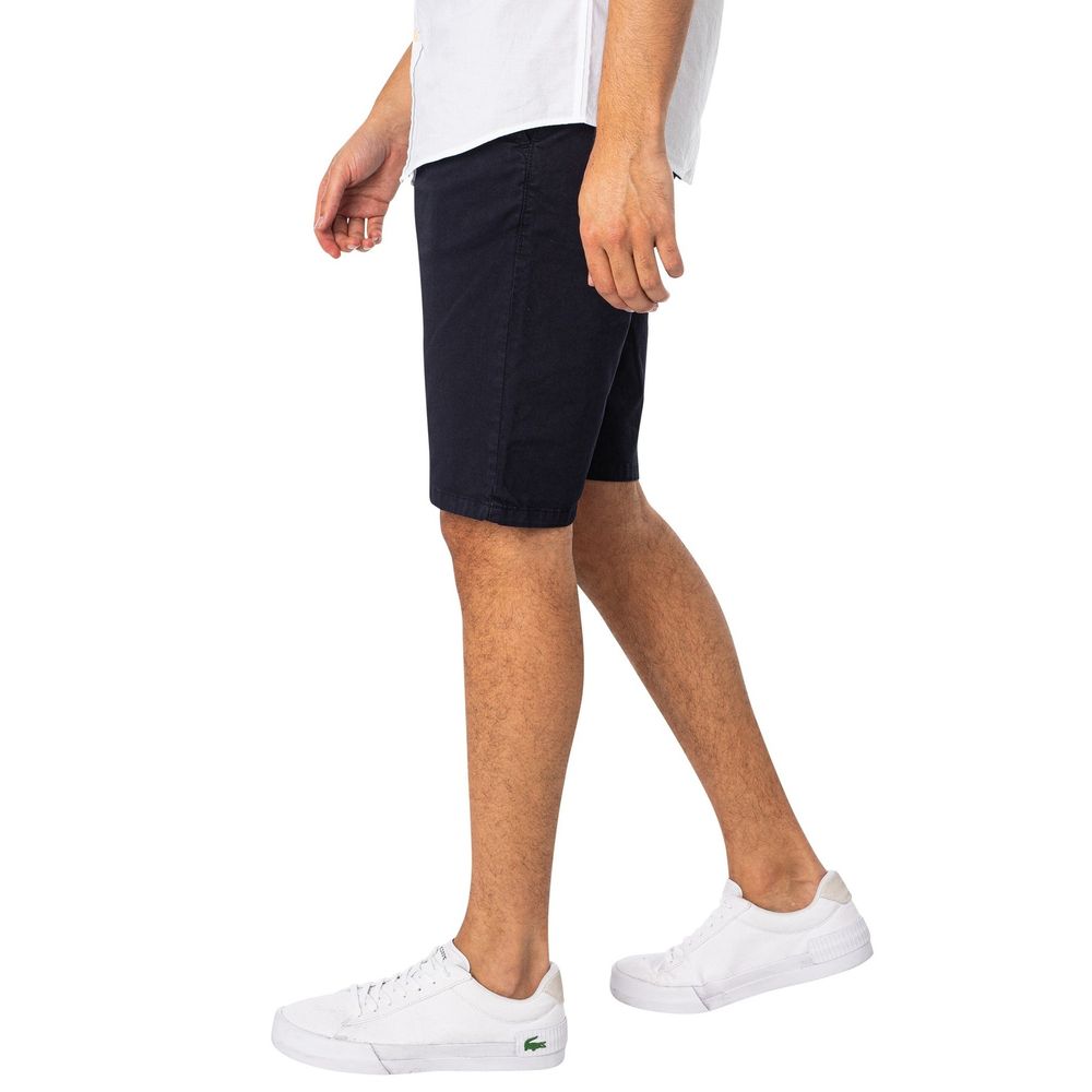 Lyle & Scott Blue Cotton Bermuda Shorts