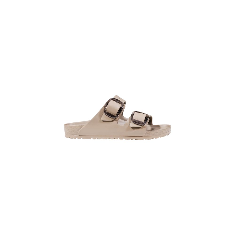 Birkenstock Beige Synthetic Flat Sandals