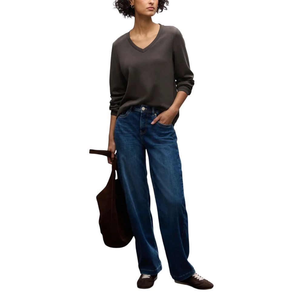 Street One Brown Modal Sweatshirt