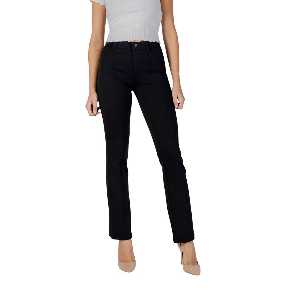 Street One Black Polyamide Pants