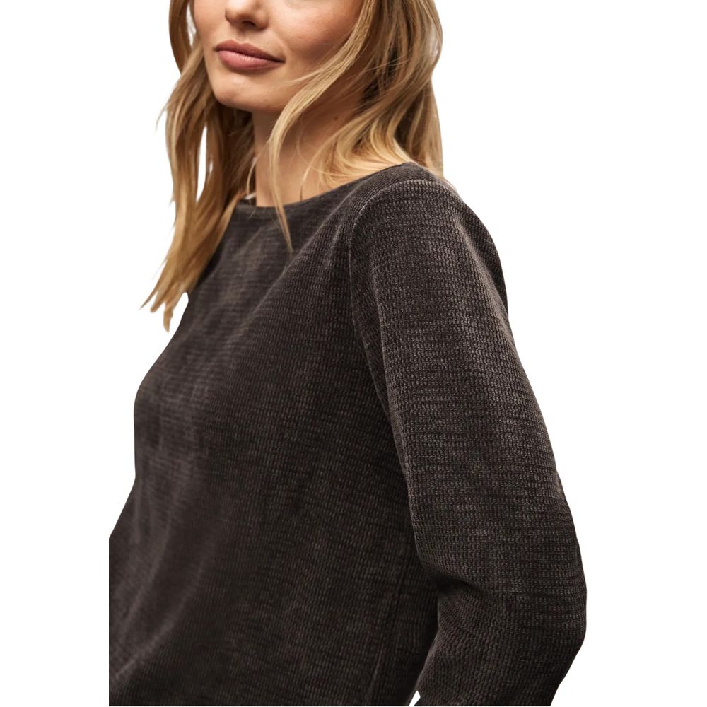 Street One Brown Polyester Shirt