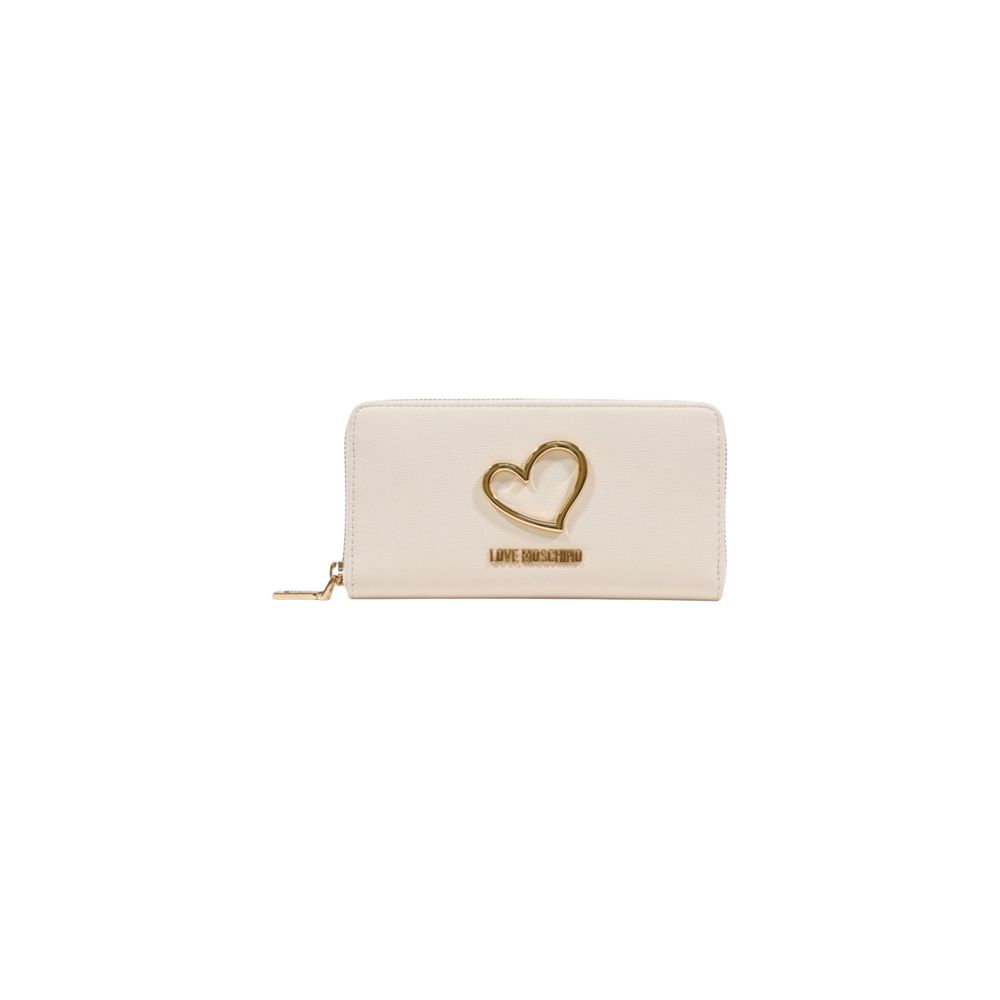 Love Moschino Beige Polyethylene Wallet