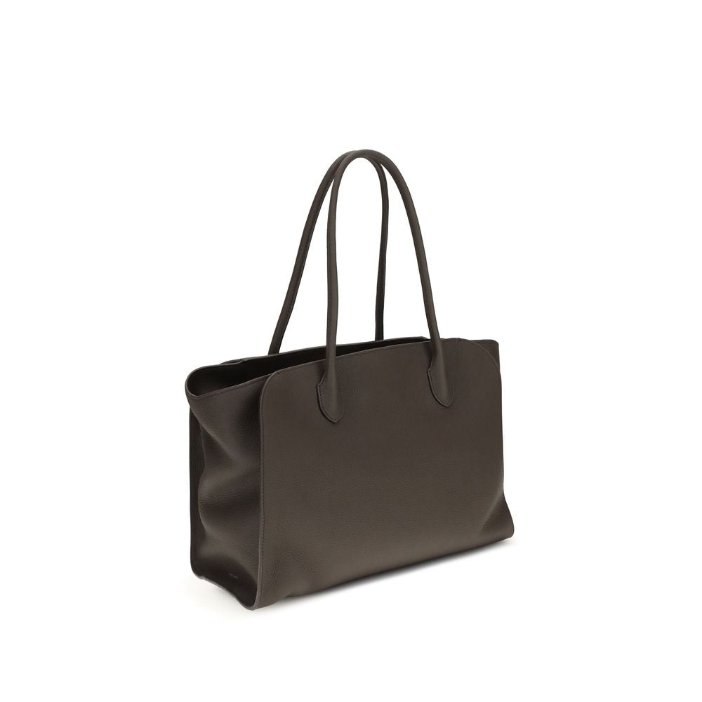 The Row Brown Calf Leather Bos Taurus Shoulder Bag