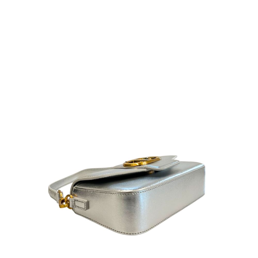 Twinset Silver PU Women Shoulder Bag