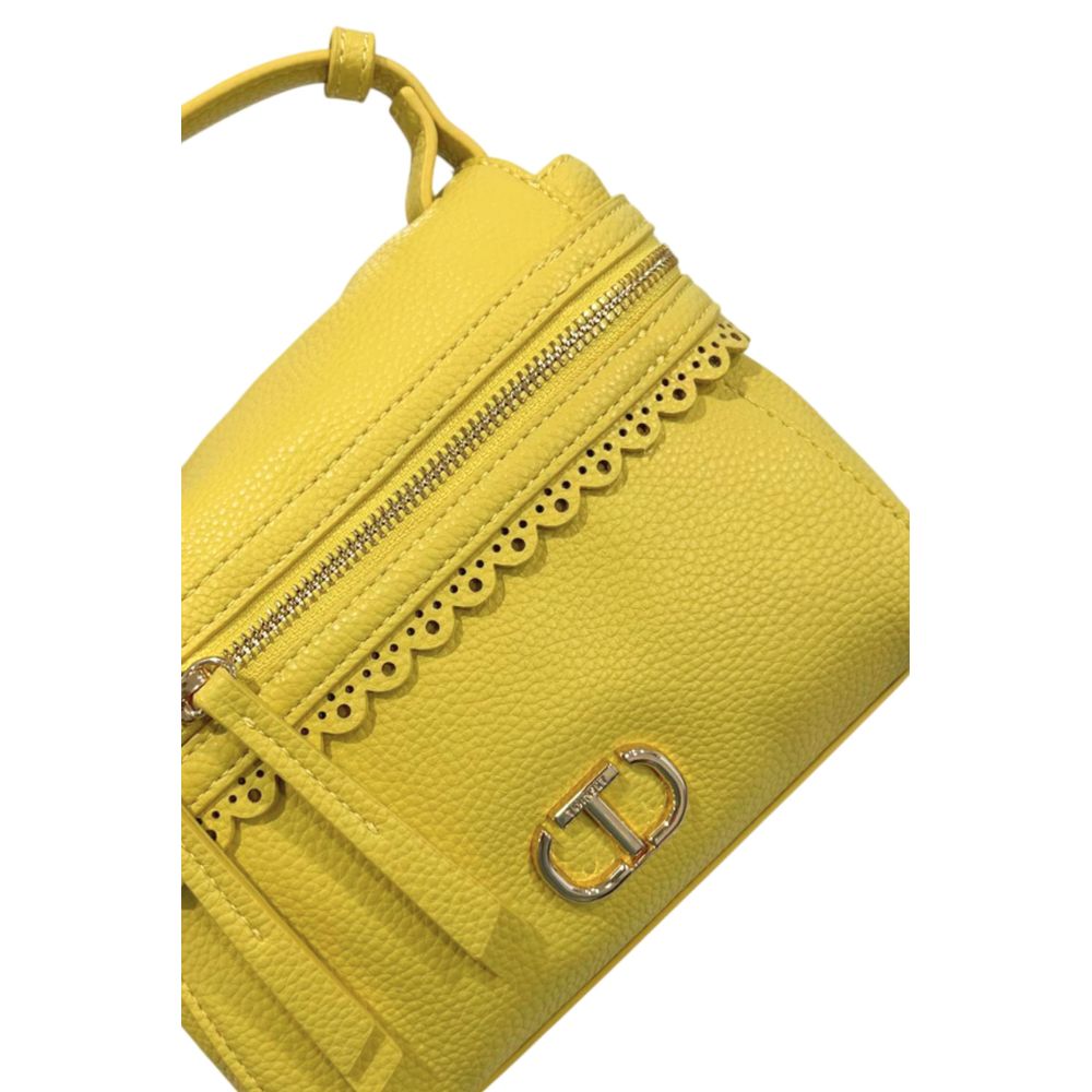 Twinset Bicolor Polyethylene Shoulder Bag