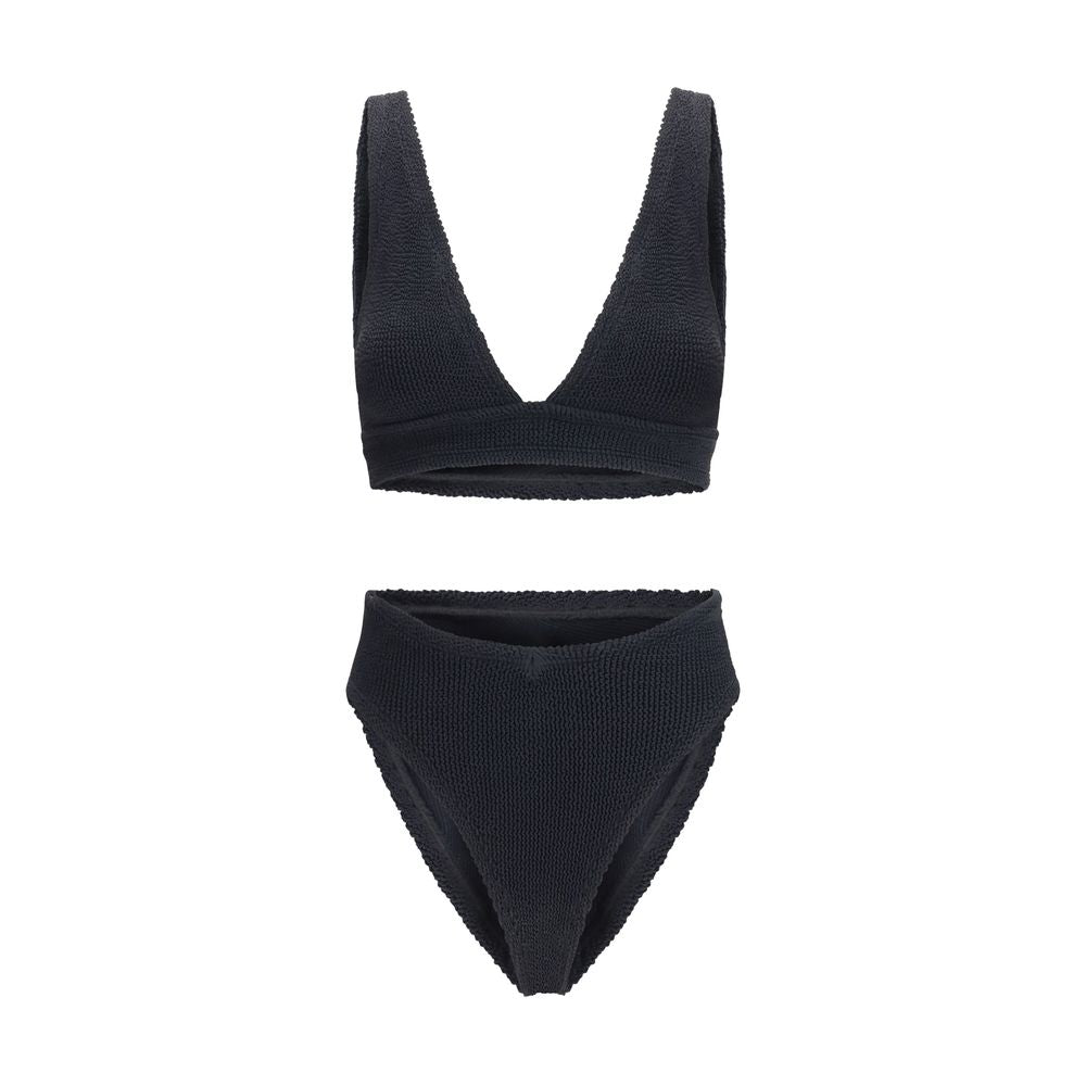 Hunza G Black Polyamide Bikini