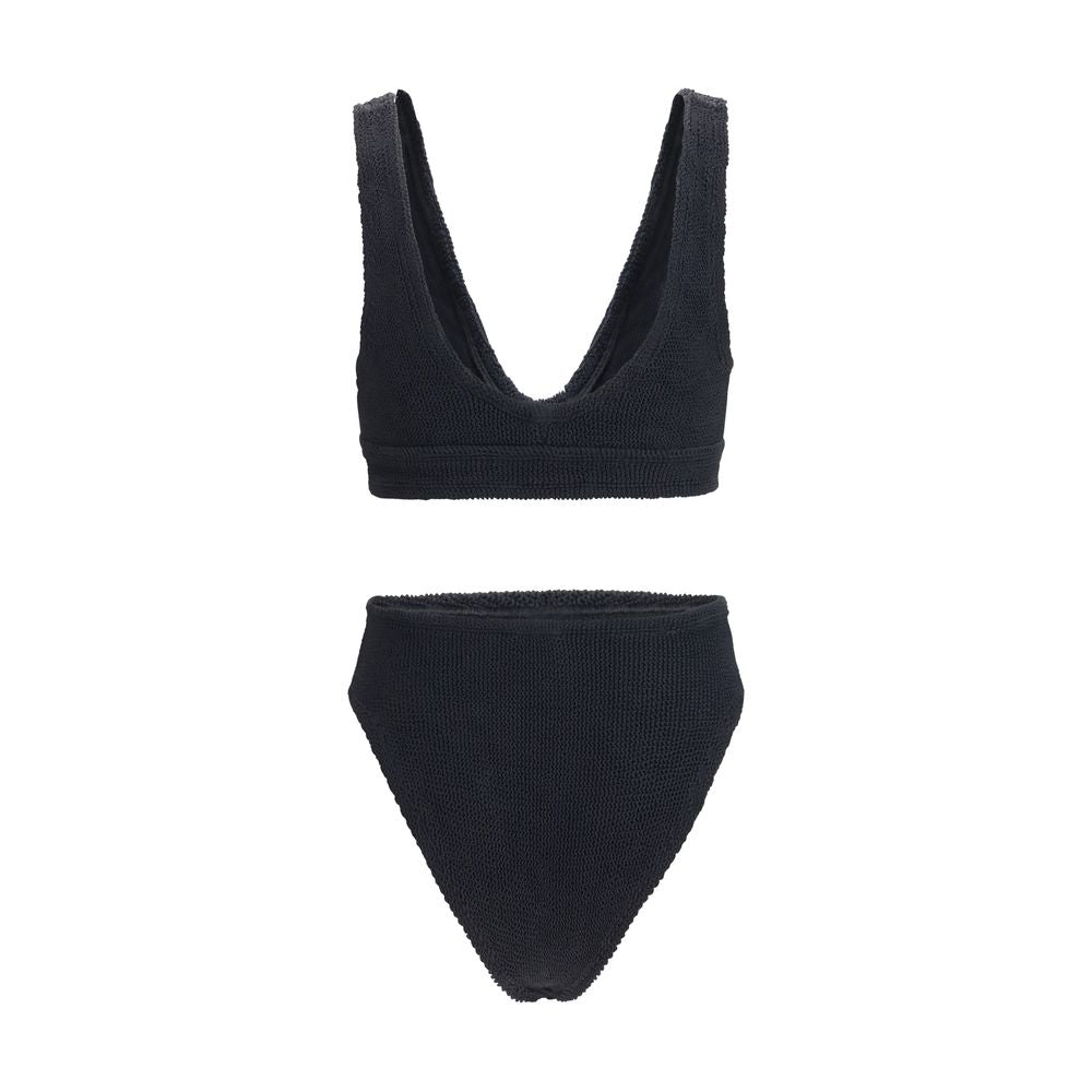 Hunza G Black Polyamide Bikini