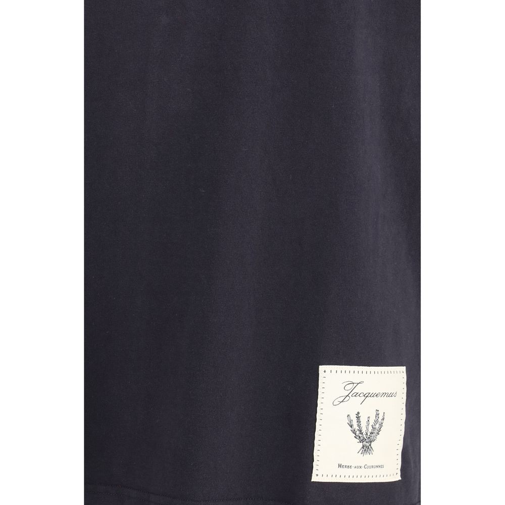 Jacquemus Blue Cotton T-Shirt