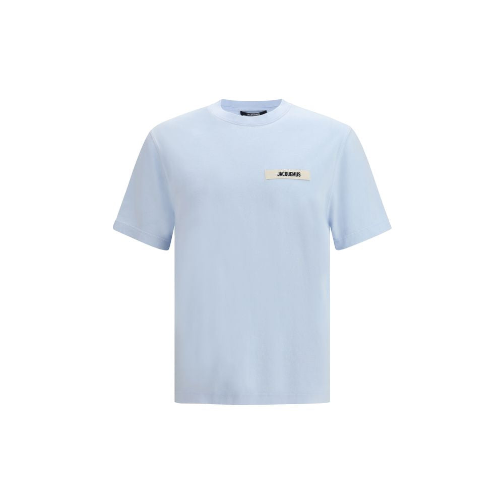 Jacquemus Blue Cotton T-Shirt