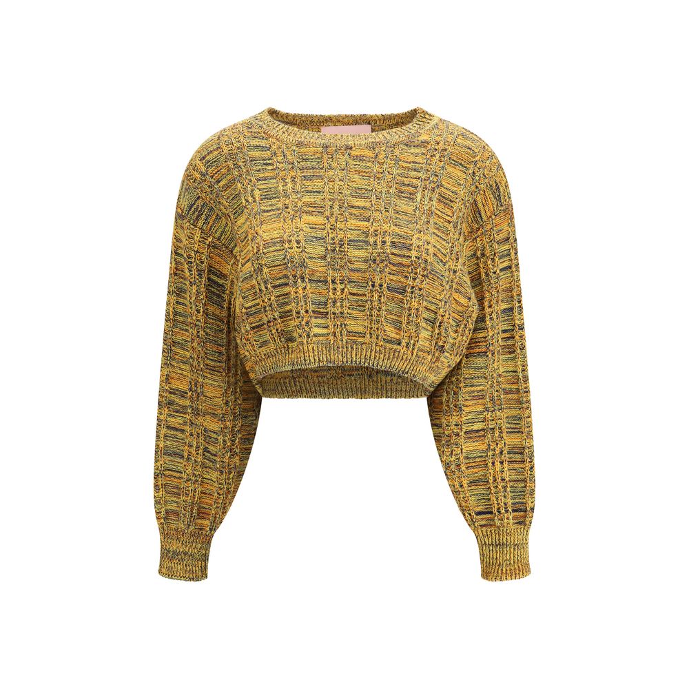 Kristina Ti Multicolor Cotton Sweatshirt