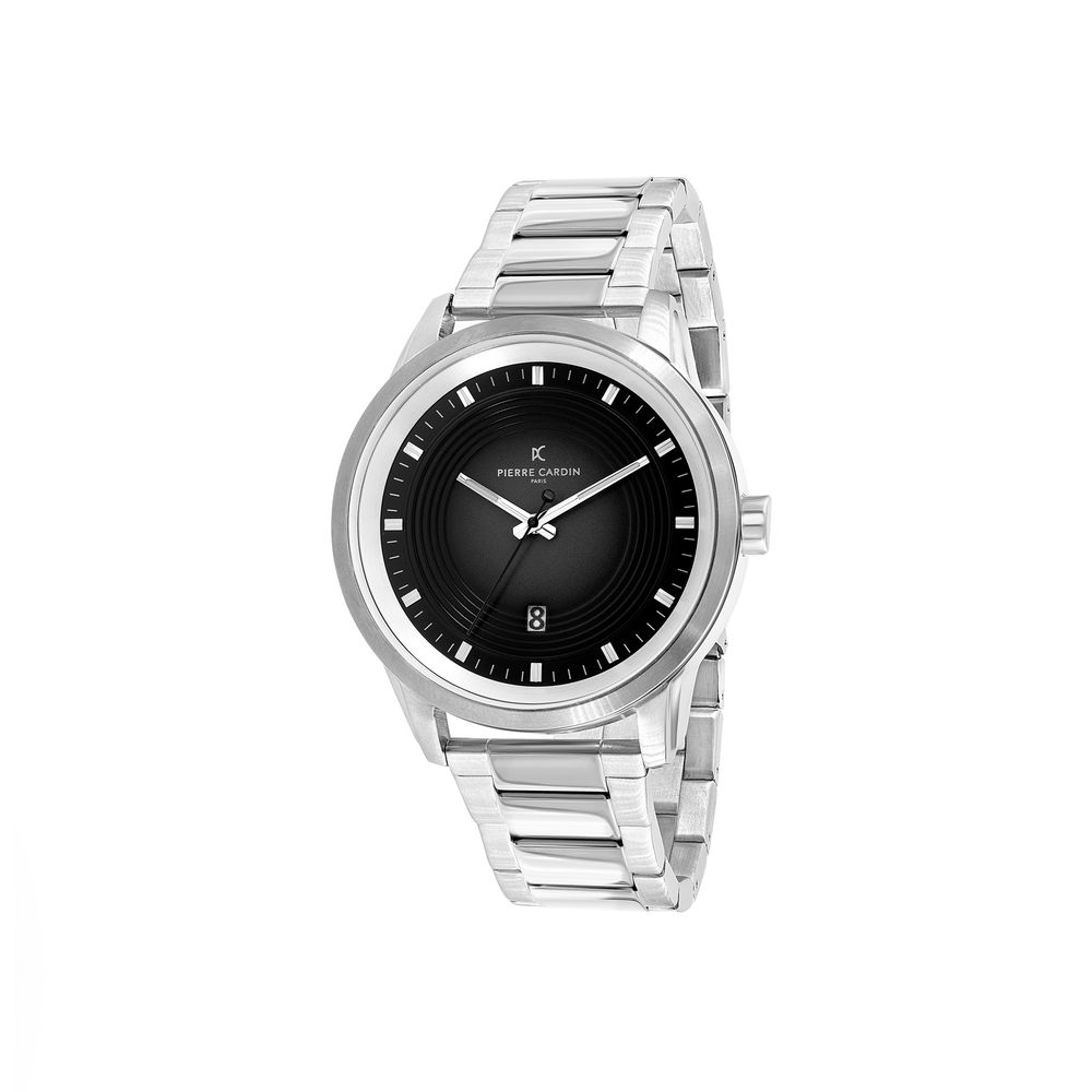 Pierre Cardin Gray Stainless Steel Dress Watch