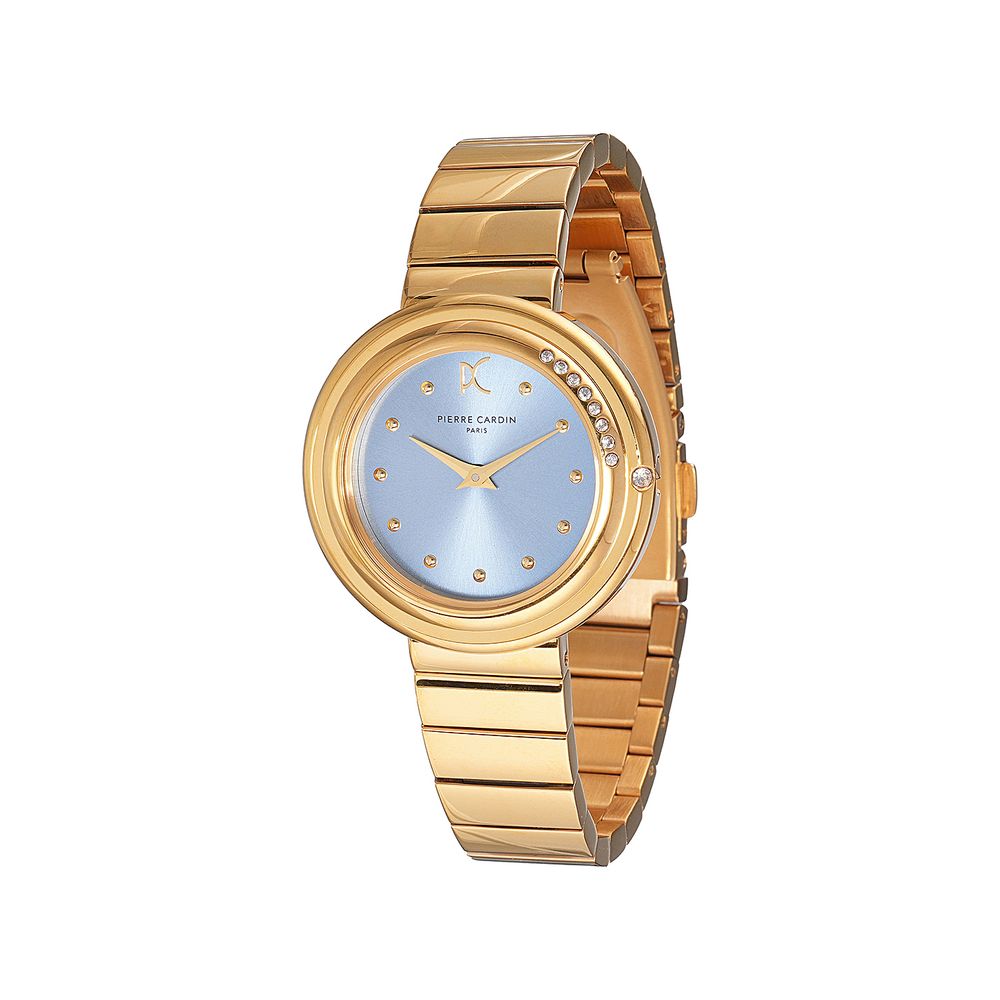 Pierre Cardin Gold Stainless Steel Dress Watch