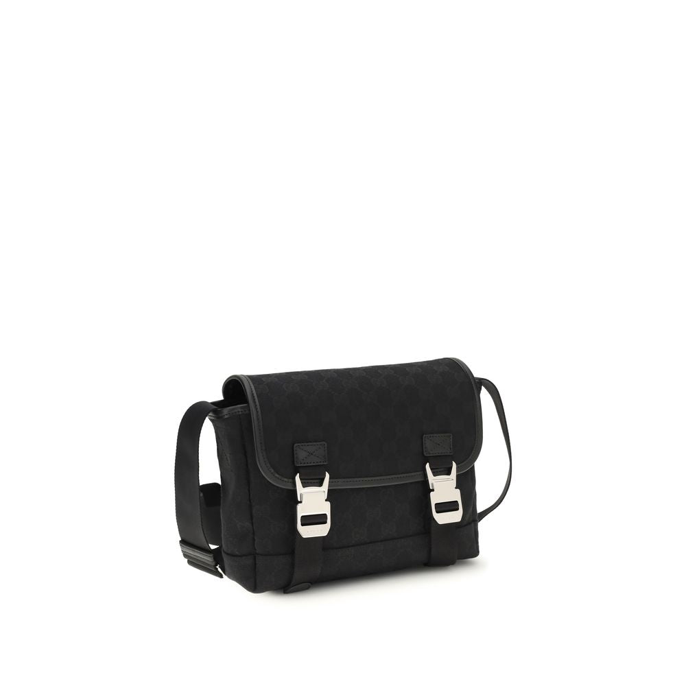 Gucci Black Fabric Shoulder Bag