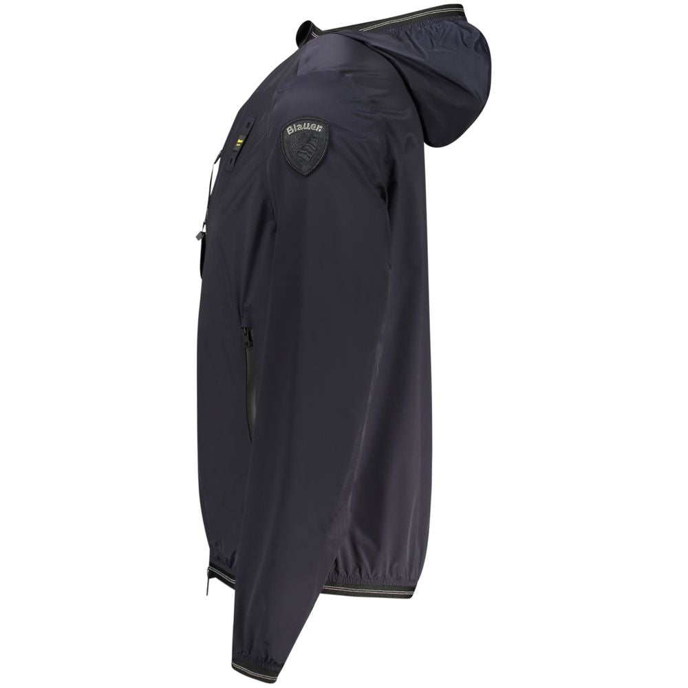 Blauer Blue Elastane Shell Jacket