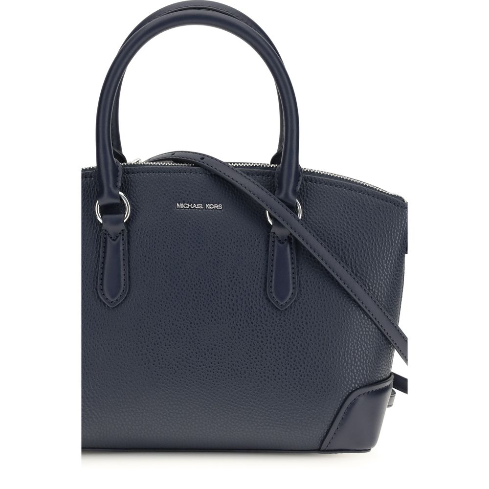 Michael Kors Black Calf Leather Bos Taurus Shoulder Bag