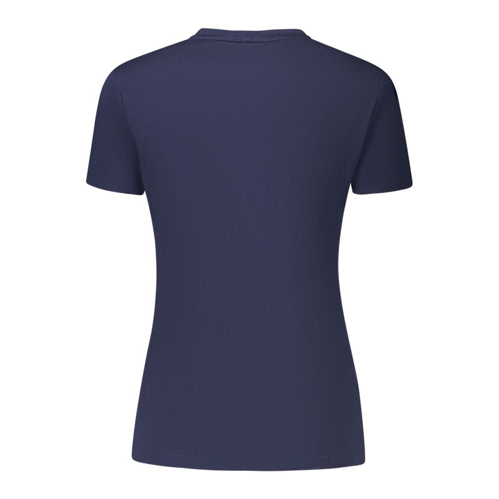 Guess Jeans Blu Cotton Women T-Shirt